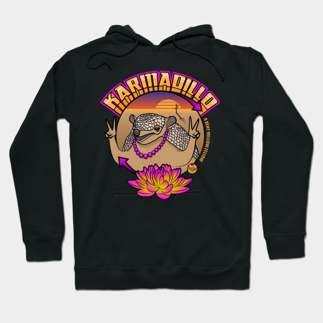 Karmadillo Hoodie by MasonGrant